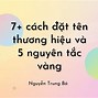 Cách Đặt Tên Thương Hiệu Trà