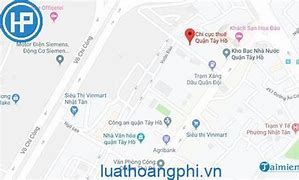 Địa Chỉ Thuế Quận Tây Hồ